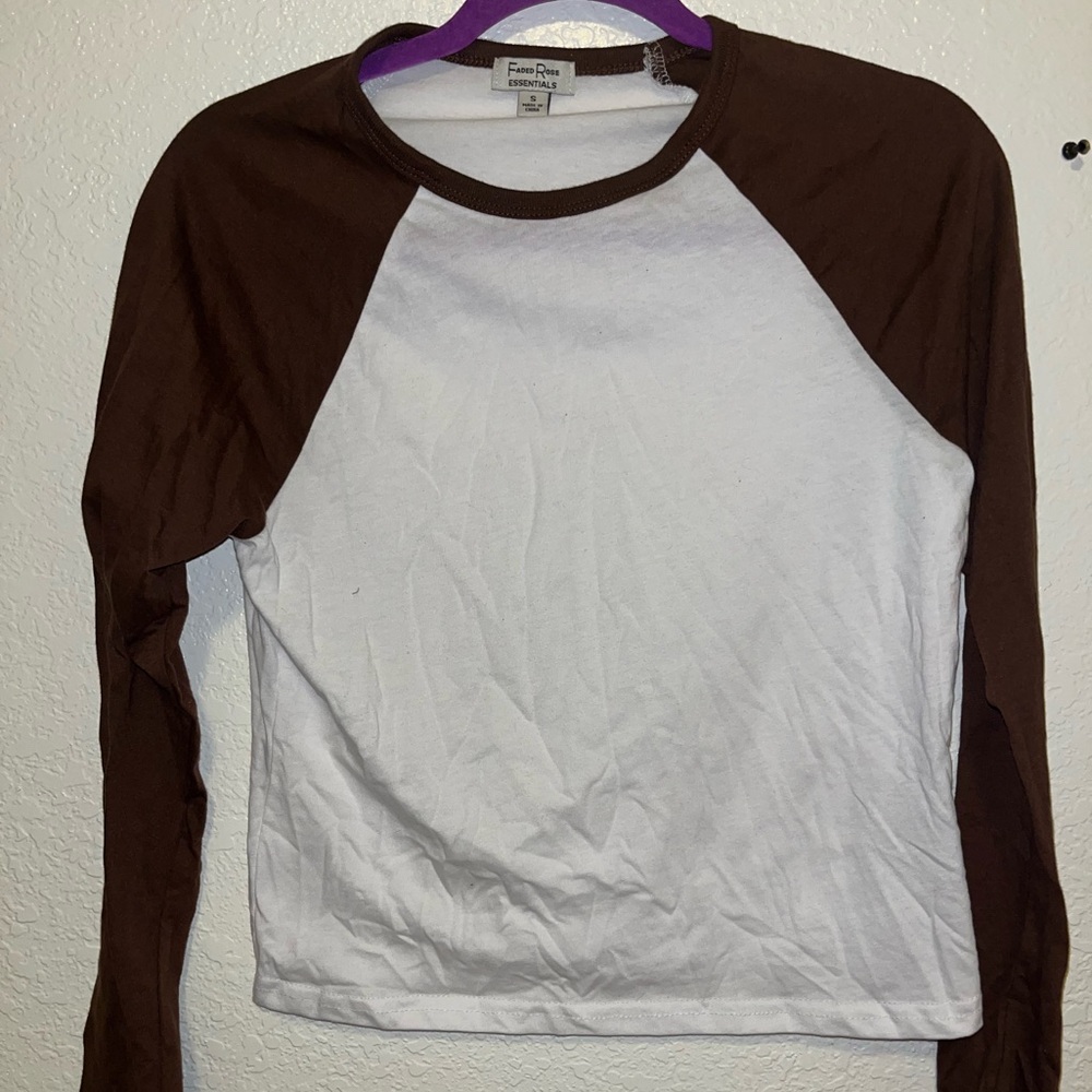 Plain baseball tee